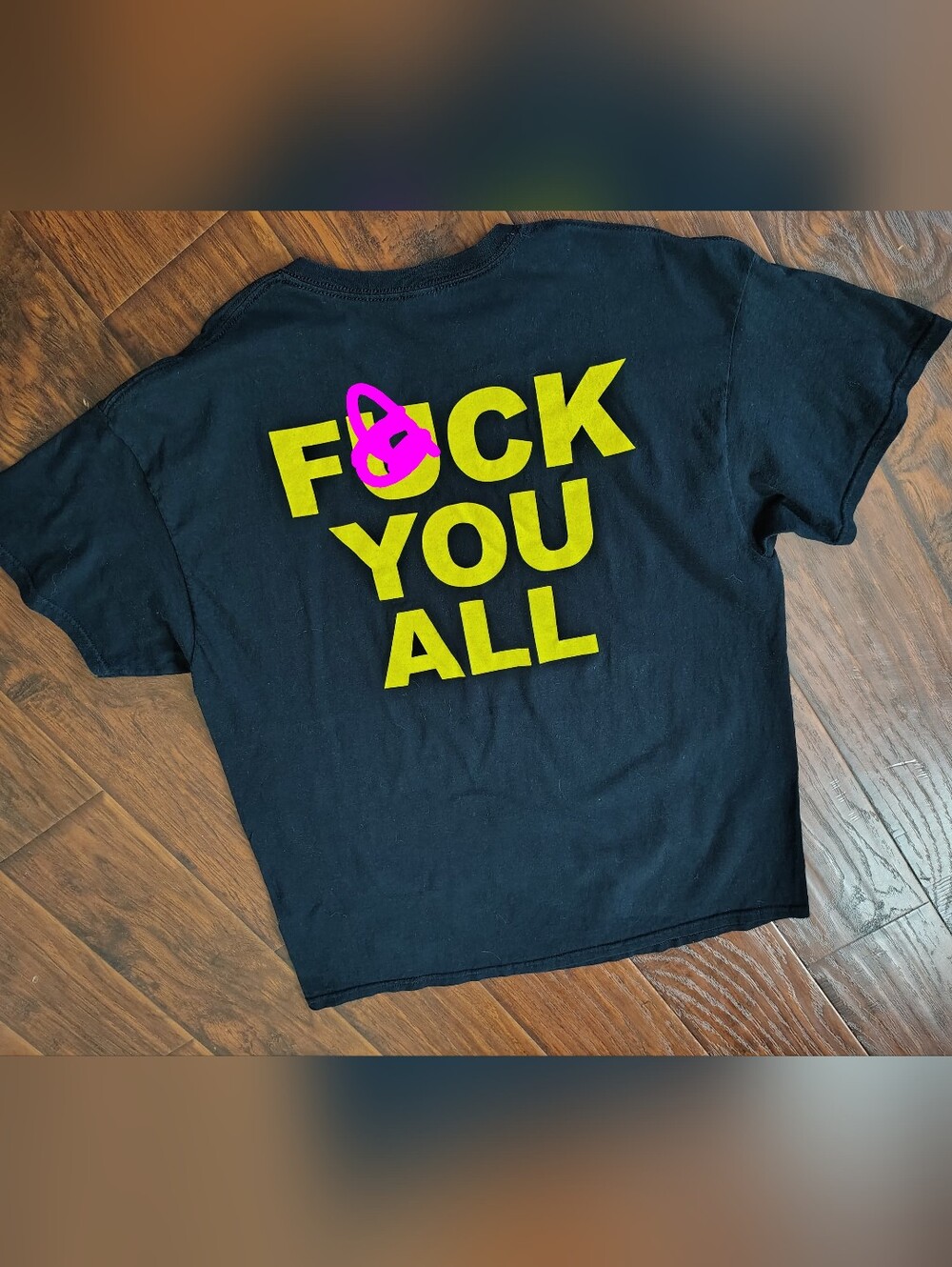 Machine Head 2020 local crew F*ck You All Black T-shirt size XL